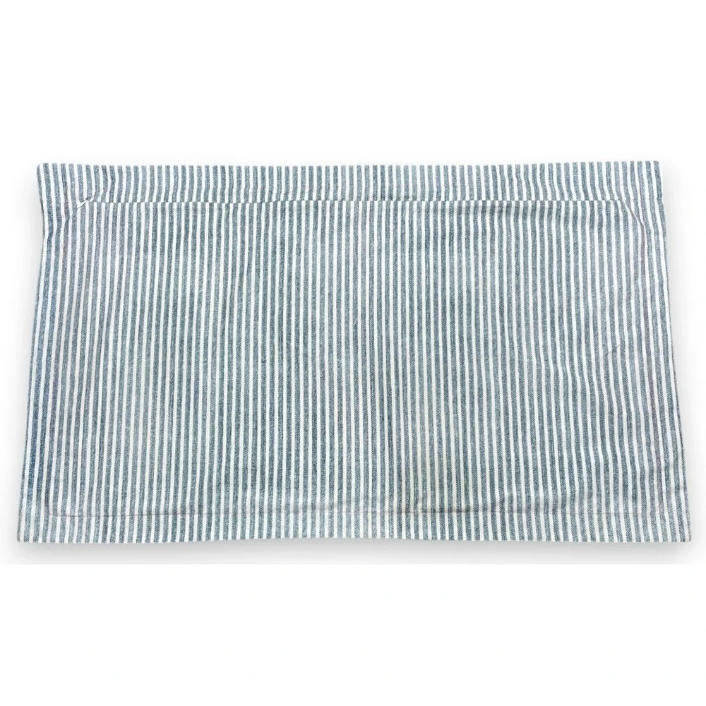 Ralph Lauren Maggie Pillow Sham King Blue White Pink Striped Floral